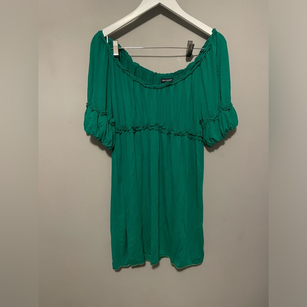 Green Mini Dress